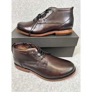 Sutro San Francisco Hand‎ Crafted Leather Chukka Ankle Boots Mens Size 8